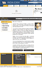 Mobile Screenshot of indiaexim.net